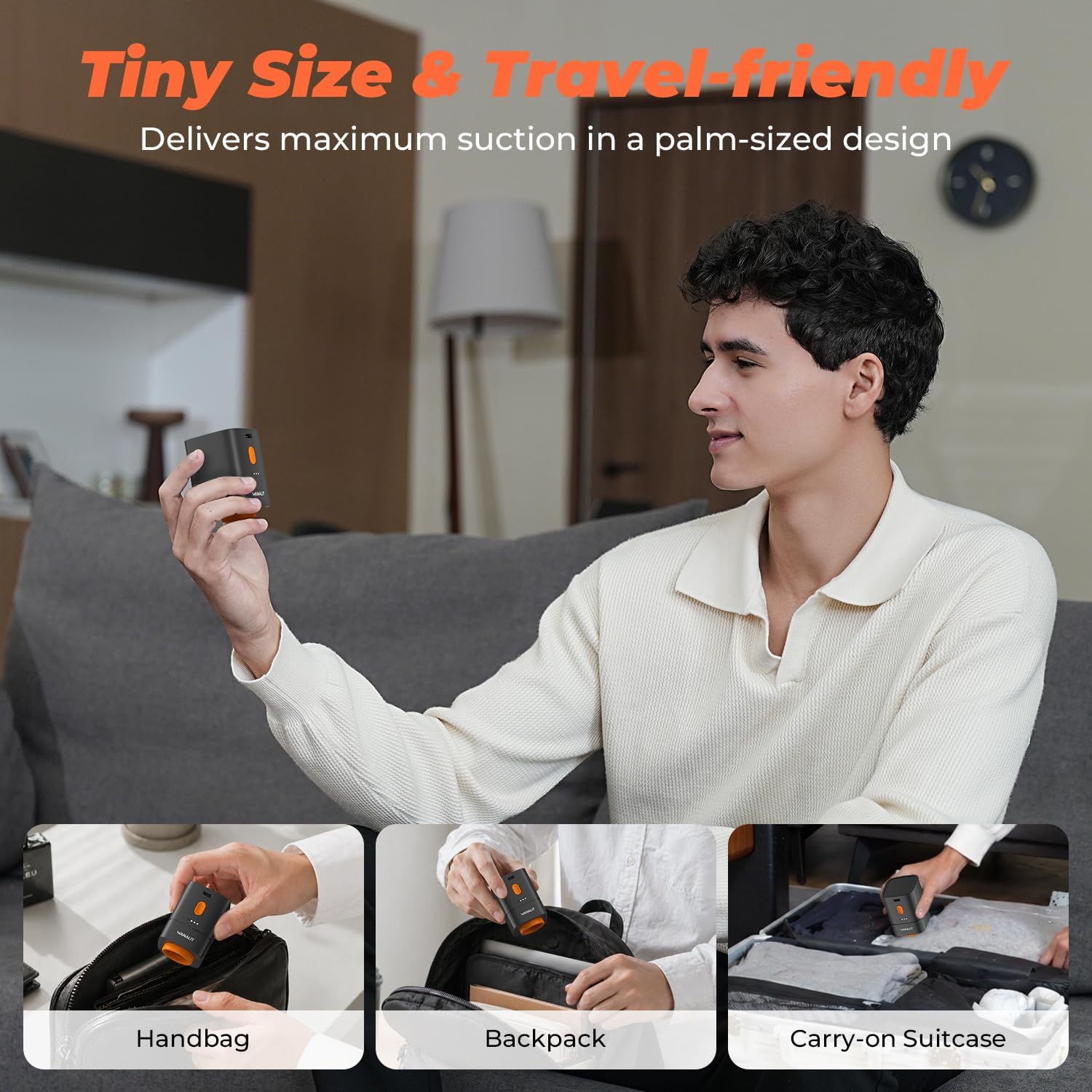 Vacuum Bags for Travel with Wireless Pump for Carry on Luggage or Suitcase
