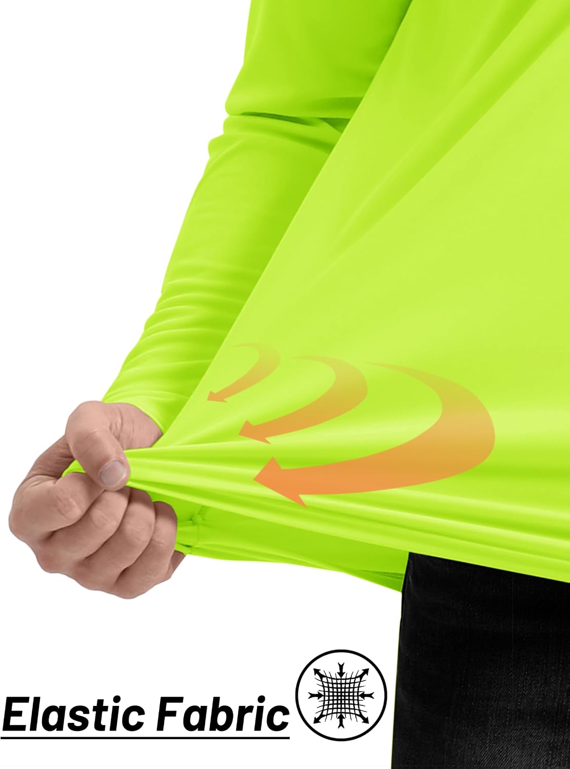 TACVASEN Men's Long Sleeve Athletic Shirts 1/4 Pullover Zip Sun Protection Rash Guard UPF 50+ Outdoor Running T-Shirts
