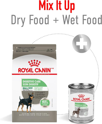 Royal Canin Canine Care Nutrition Small Digestive Care Adult Dry Dog Food, 17 lb Bag