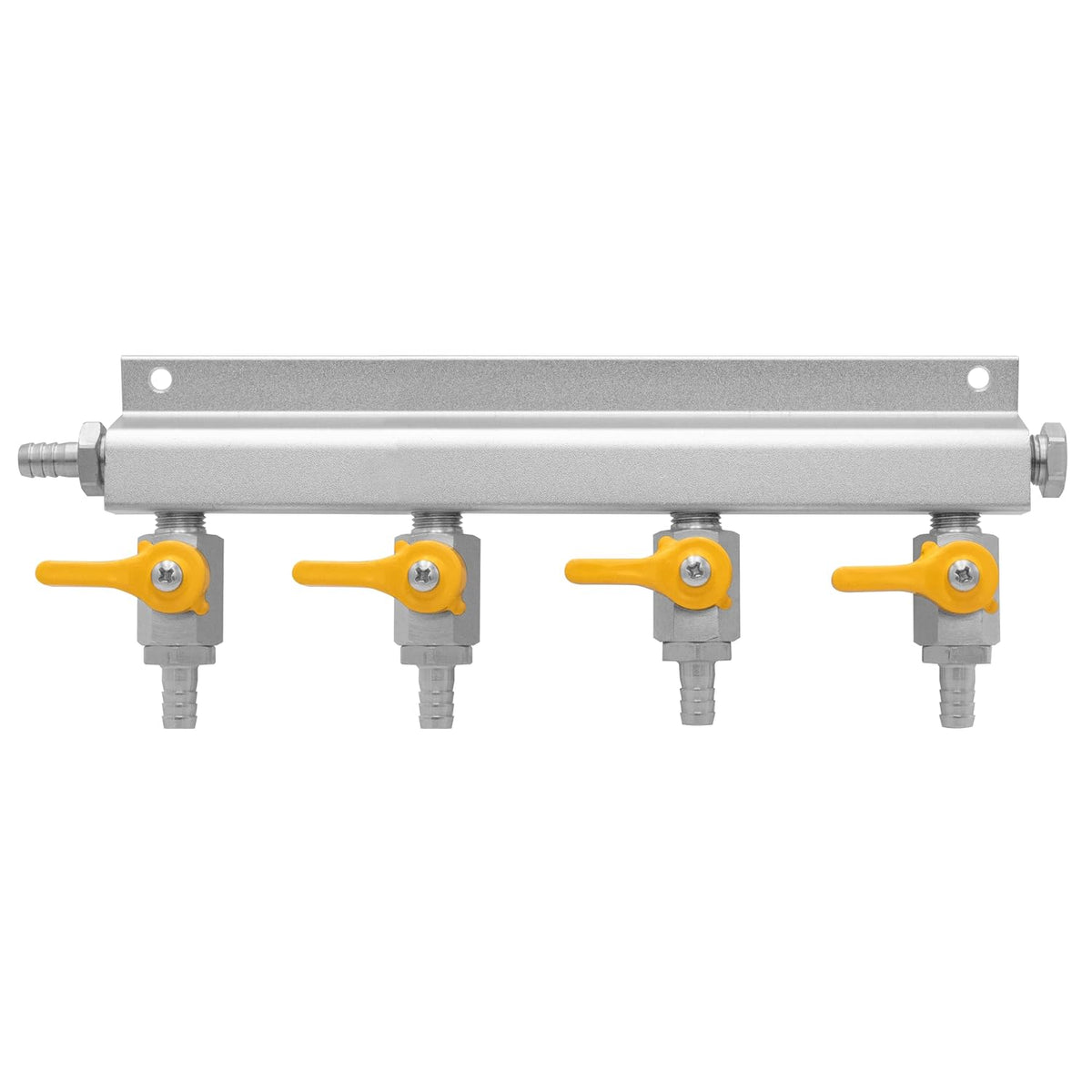 Kegco AD4 Aluminum 4-Way Kegerator Beer Gas/Air Distributor