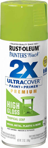 Rust-Oleum Painter's Touch 2X Ultra Cover Spray Paint, Tropical Leaf