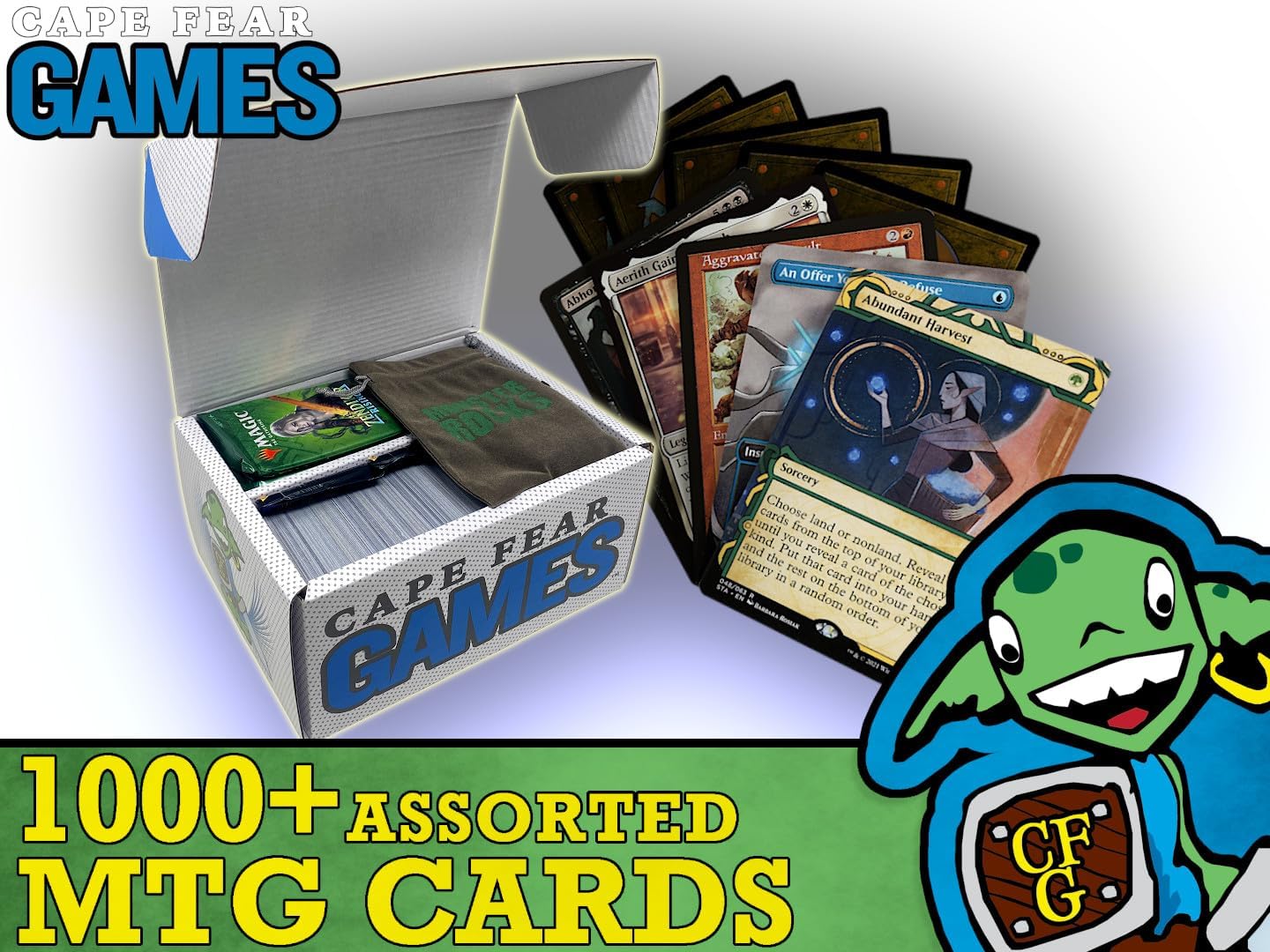 MTG Collection 1000+ Assorted Cards w/Mythics, Rares and Foils
