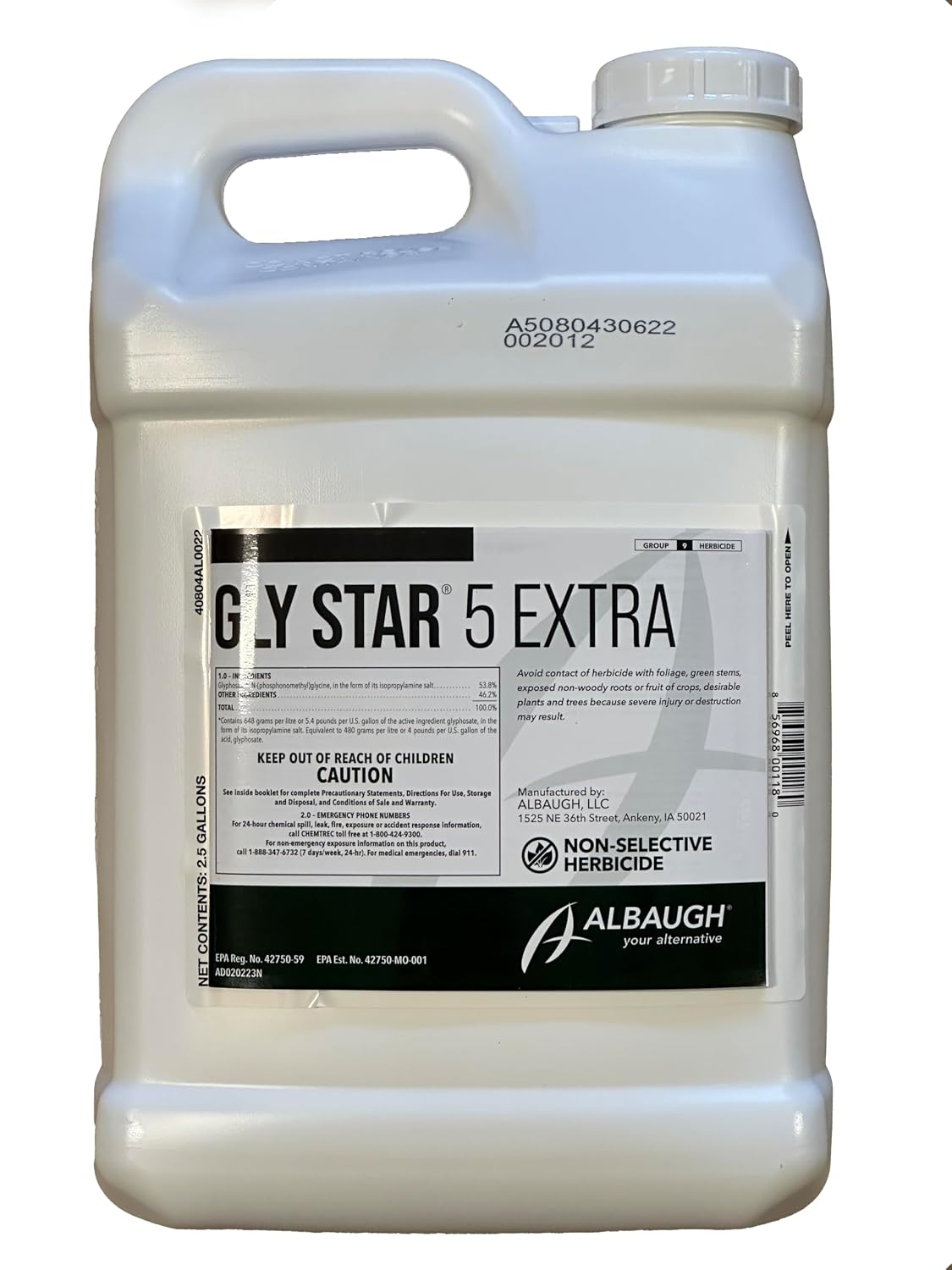 Gly Star 5 Extra (2.5 Gallons) Glyphosate Concentrate...53.8%