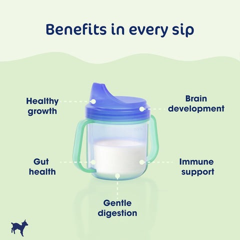 Kabrita Goat Milk Toddler Drink, Clean Label Certified, Gentle, 28oz
