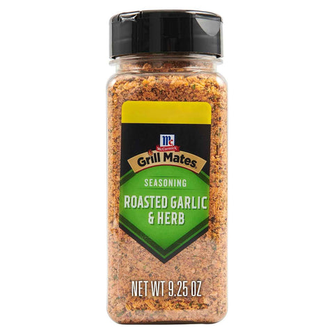 McCormick Grill Mates Roasted Garlic & Herb Seasoning, 9.25 oz (Pack of 6)