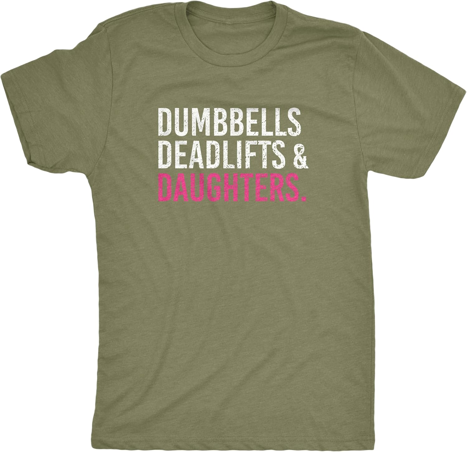 DadBod Dumbbells Deadlifts and Daughters Shirt
