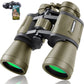 FREE SOLDIER 20x50 Military Binoculars for Adults with Smartphone Adapter - Compact Waterproof Tactical Binoculars for Bird Watching Hunting Hiking Concert Travel Theater with BAK4 Prism FMC Lens, Mud