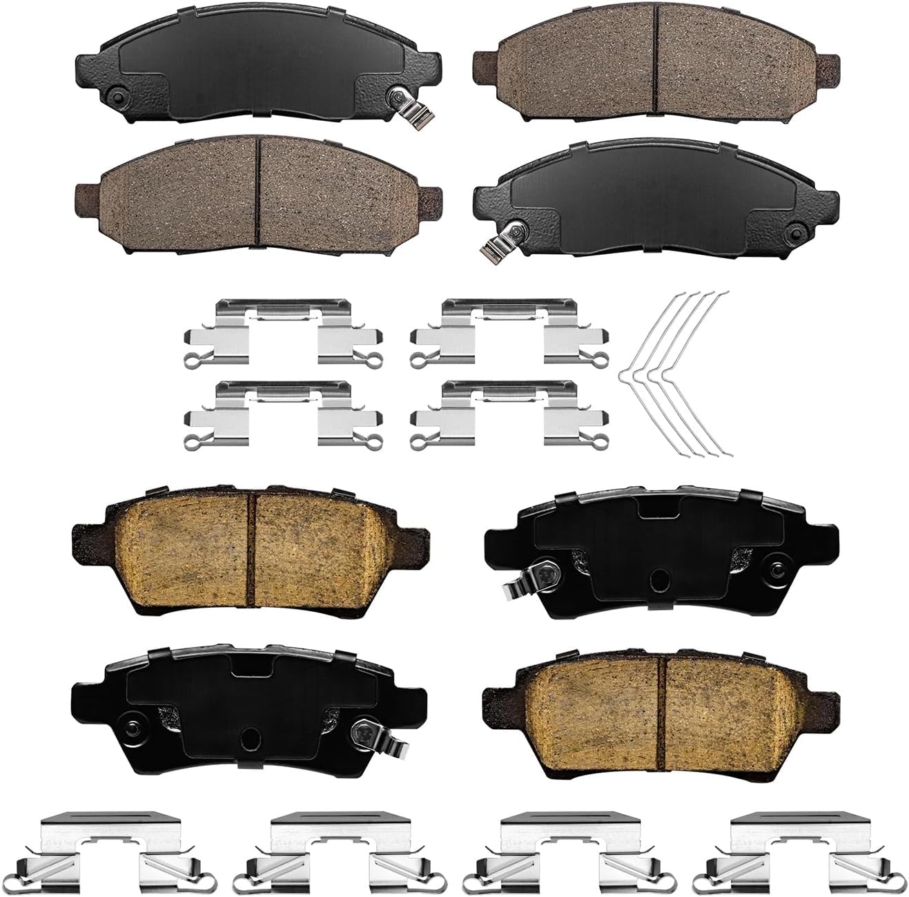Detroit Axle - Brake Pads for 2005-2012 Nissan Pathfinder