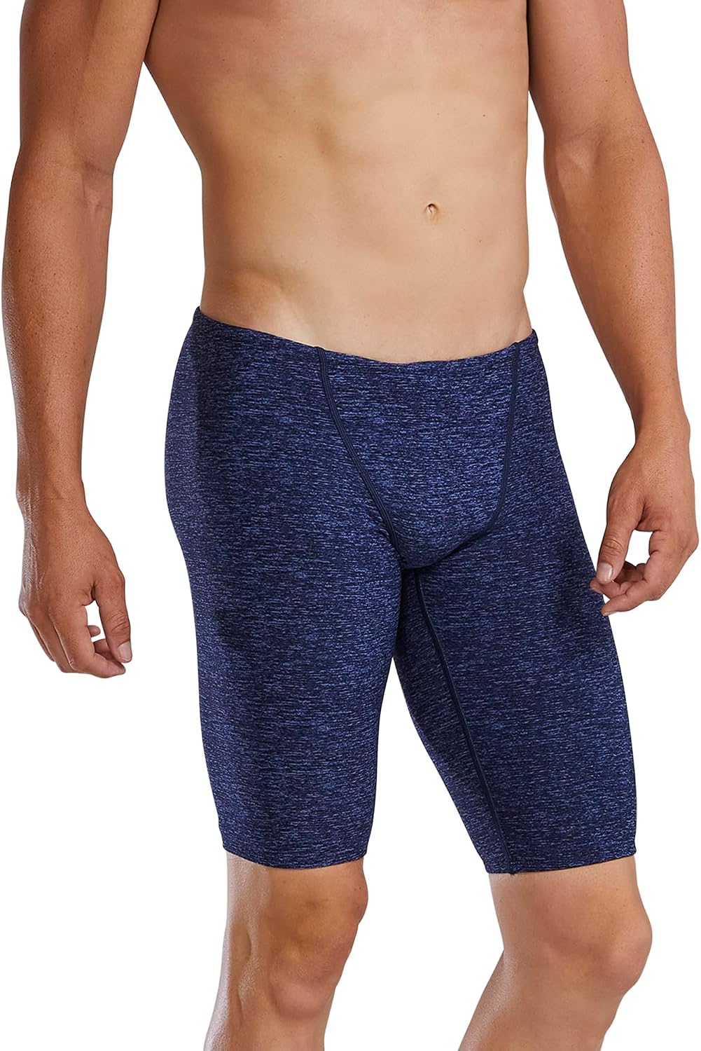 TYR Men's Durafast One Jammer - Solid Training Athletic Swimsuit Briefs