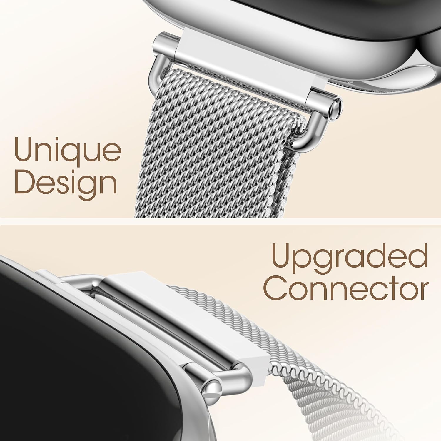 14MM Ultra-Slim Milanese Loop for Apple Watch Band for Women 42mm 38mm