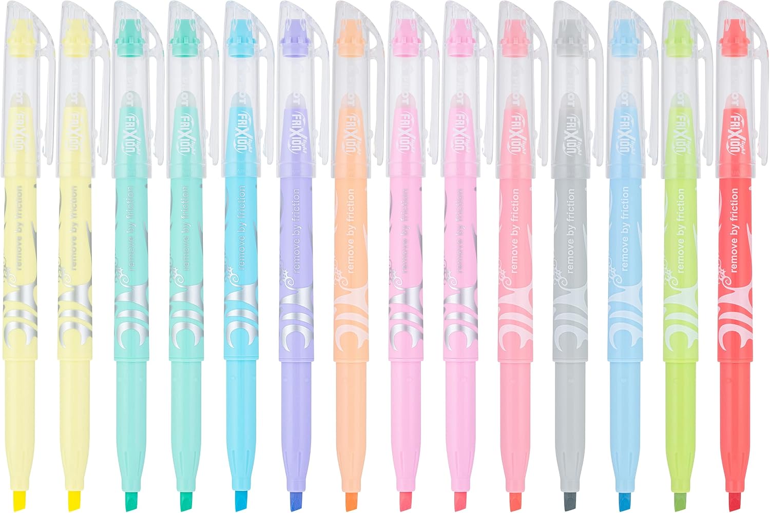 PILOT FriXion Light Pastel Erasable, Pack of 14, Assorted Colors