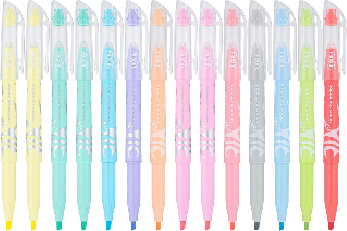 PILOT FriXion Light Pastel Erasable, Pack of 14, Assorted Colors