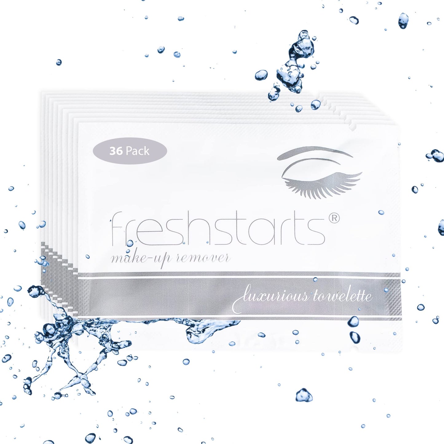 Freshstarts Makeup Remover Facial Cleansing Towelettes - Face Wipes, Facial Skin Care Products - Beauty Essentials, Travel Essentials for Women, Make Up Removers Wipes Make Up Wipes