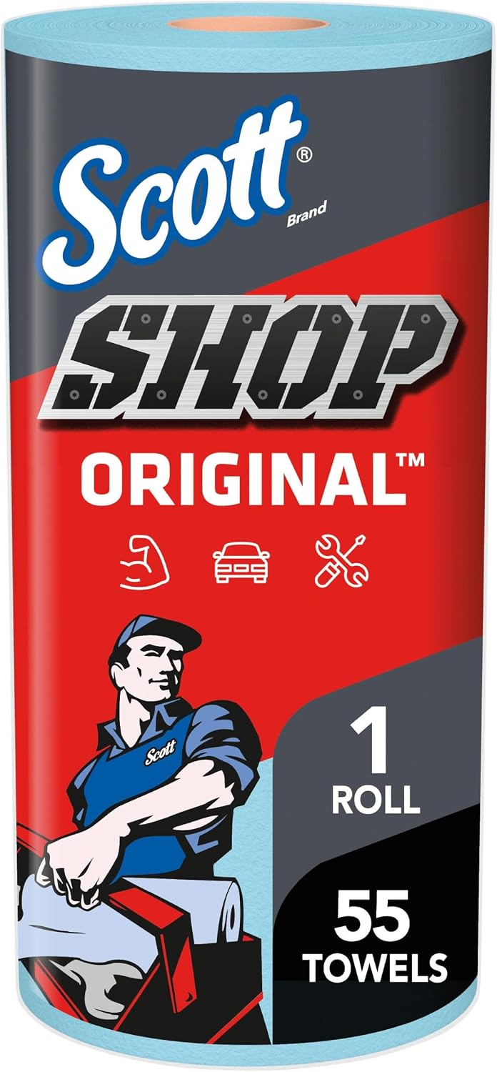 Scott Shop Towels Original, 55 Towels/Roll, 30 Rolls/Case