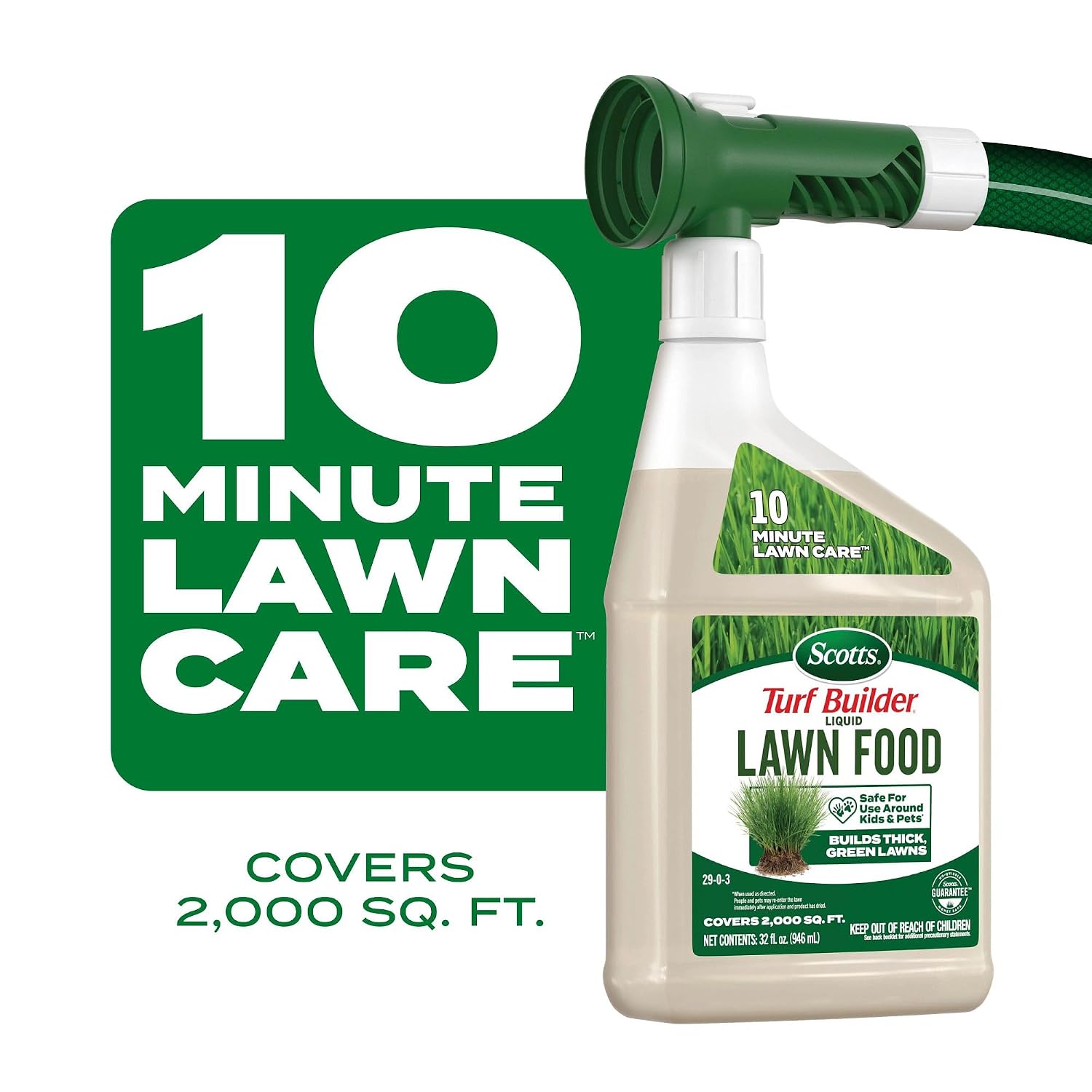 Scotts Turf Builder Liquid Lawn Food, 32 fl. oz.