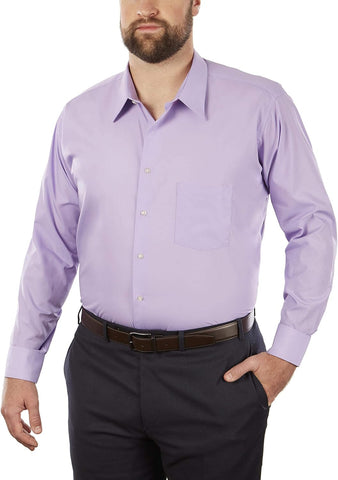 Van Heusen Men's Big Fit Poplin Dress Shirt (Big & Tall)