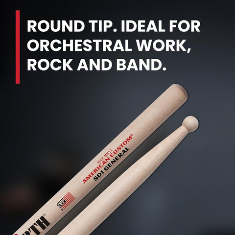 Vic Firth American Custom SD1 General Drumsticks