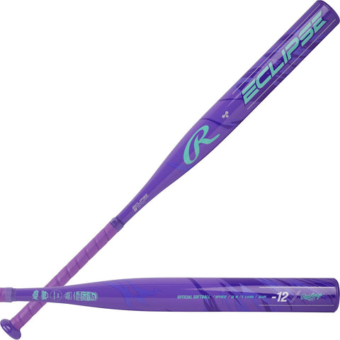 Rawlings| Eclipse Fastpitch Softball Bat | -12 Drop | 1 Pc. Aluminum