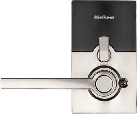 Kwikset 917HFL-15S Smartcode Keypad Electronic with Halifax Lever SmartKey with 6AL Latch and RCS Strike Satin Nickel Finish