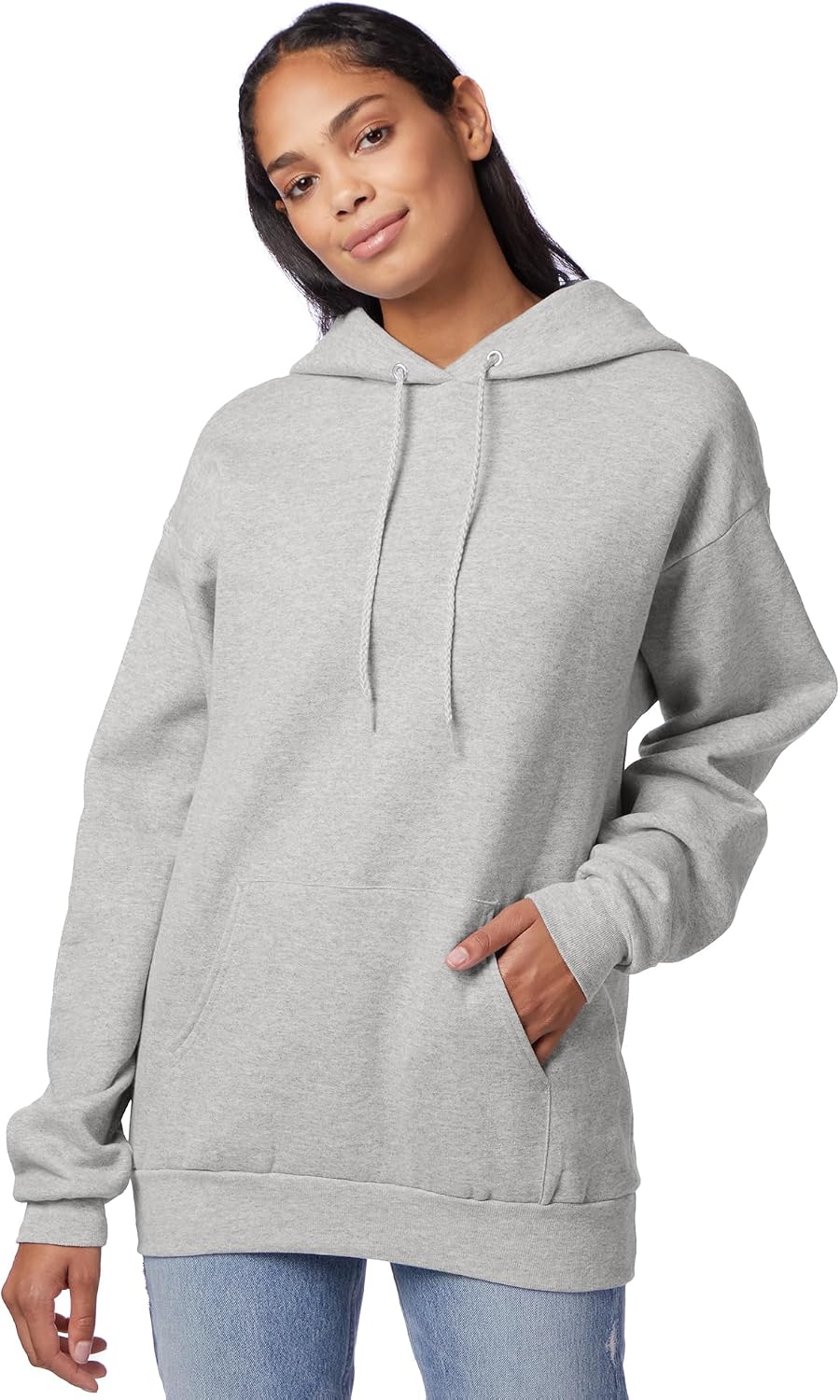 Hanes Men's Hoodie - EcoSmart Fleece Hooded Sweatshirt for Men & Women - Midweight Fleece - Big & Tall Available