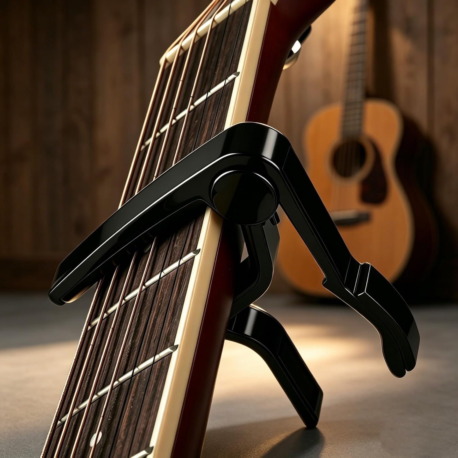 Guitar Capo 2 Pack Capo Guitar Clamp Kapo for Acoustic Electric Bass Guitar Ukulele