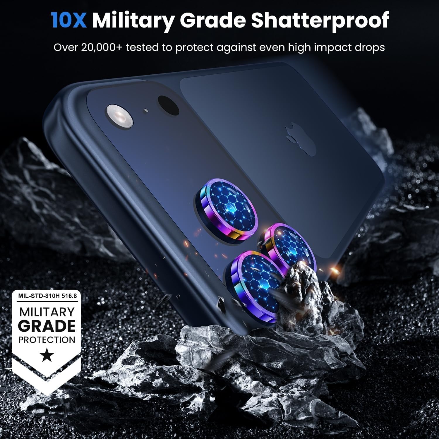 WSKEN for iPhone 17 Pro/iPhone 17 Pro Max Camera Lens Protector