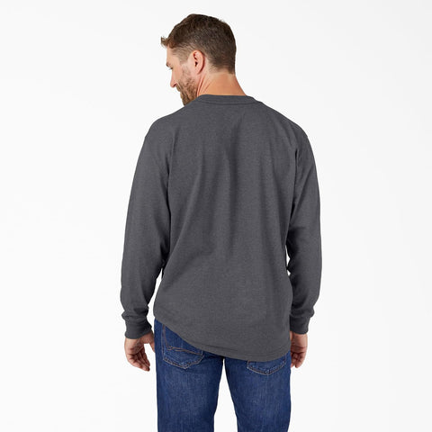 Dickies Men's Heavyweight Long Sleeve Pocket T-Shirt