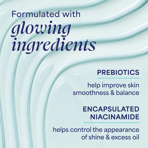 TULA Skincare 24-7 Weightless Moisture, Gel Cream Face Moisturizer for Oily Skin & Large Pores with Prebiotic Extracts, Hyluronic Acid, & Niacinamide