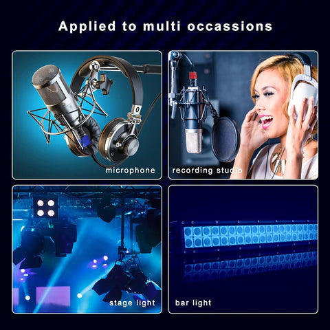 XLR Cables 50FT 10Packs, XLR Microphone Cable Male to Female