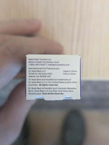 Dr. Noze Best NozeBot Newborn Nosepiece