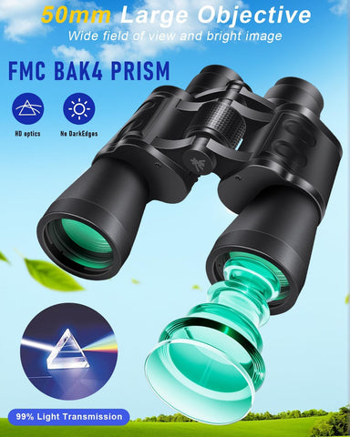 20x50 Binoculars for Adults High Powered