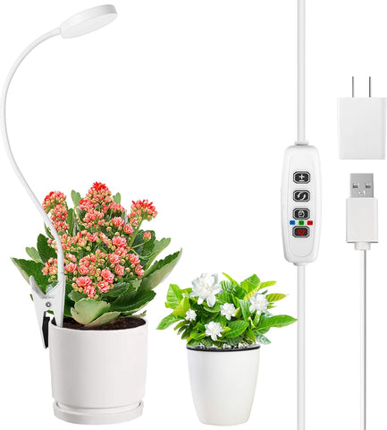 EWPJDK Plant Grow Light Full Spectrum 72 LED with Clip Grow Lamp