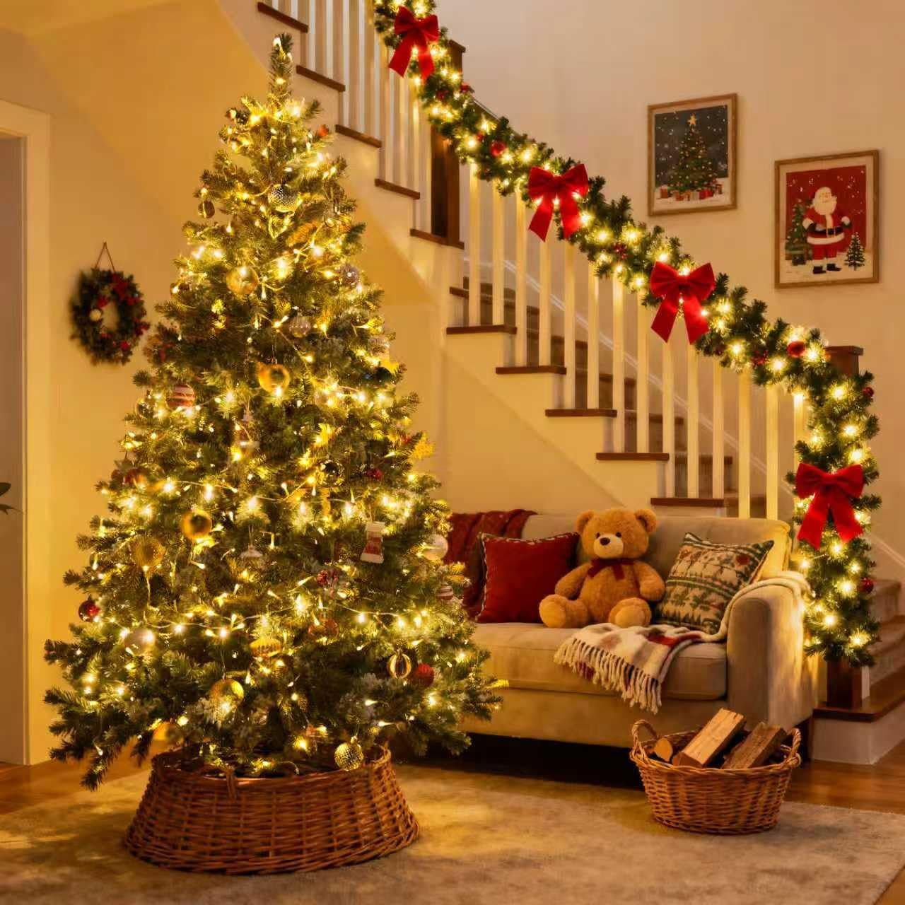 JMEXSUSS 200 LED Christmas Lights Outdoor Indoor String Lights for Bedroom