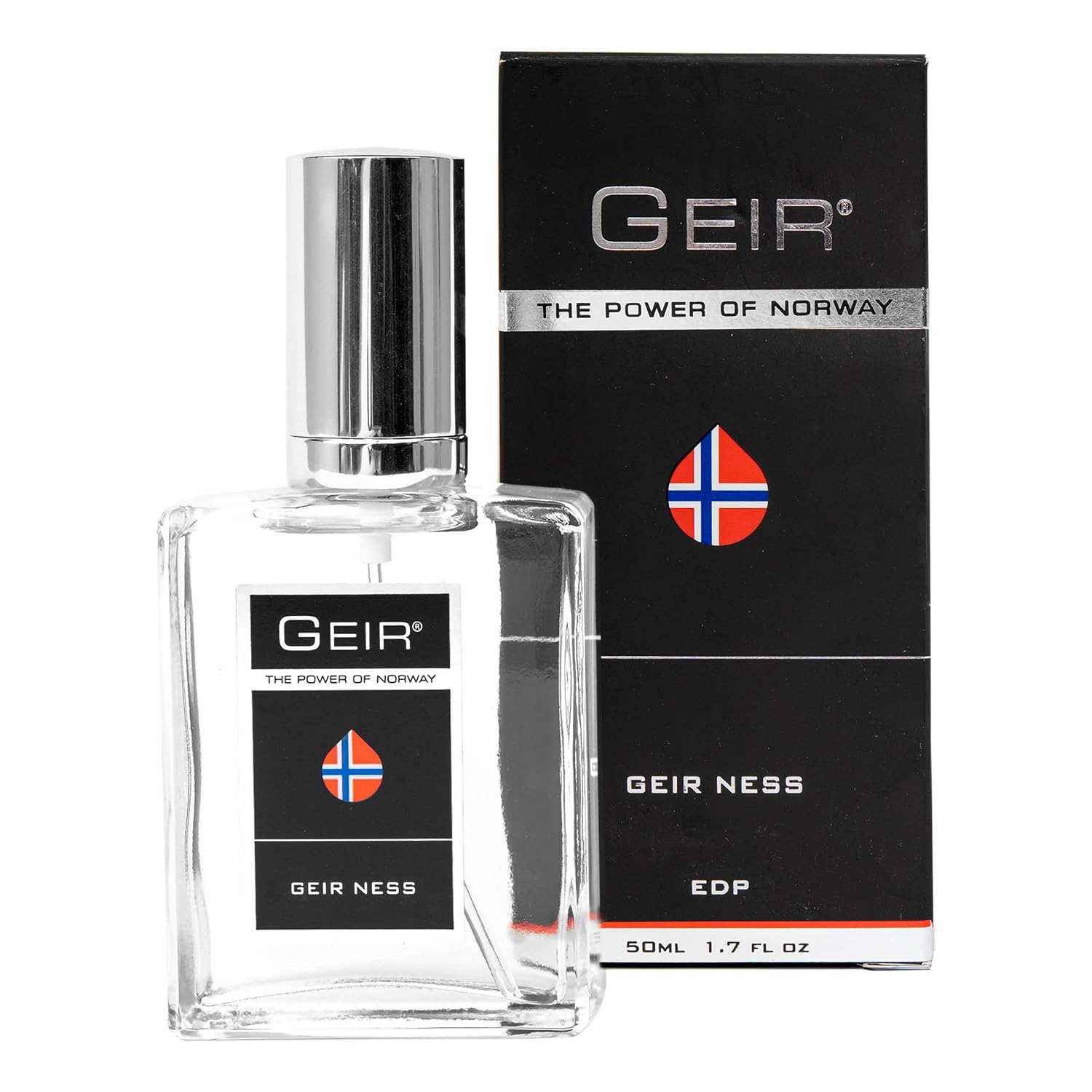Geir Ness Eau de Parfum Spray For Men Long Lasting Fresh, Cool Scent