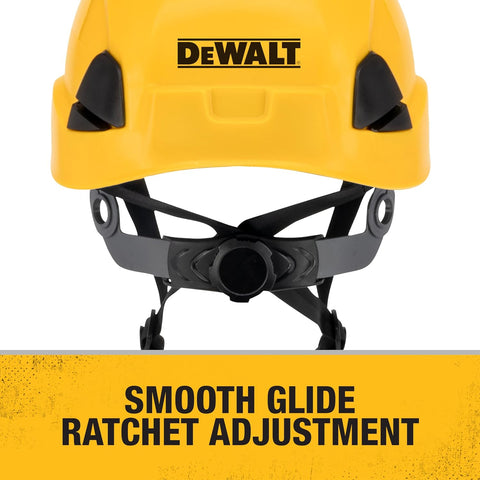 DEWALT Type II Class E 4-Point Ratcheting Non-Vented Safety Helmet