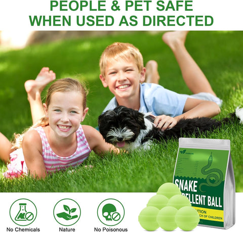 50 Pack Snake Be Gone for Yard Powerful Pet Safe
