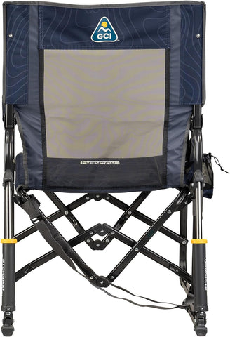 GCI Outdoor Stowaway Rocker - Navy Topo