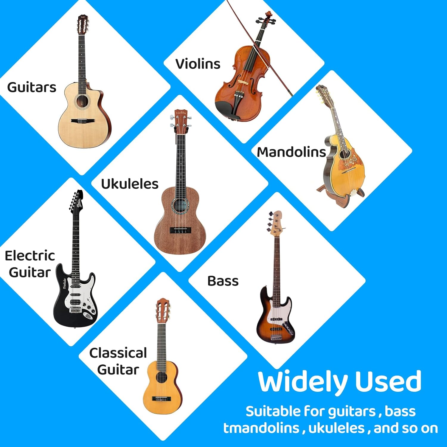 Guitar Stand, Foldable Electric Guitar Stands Floor