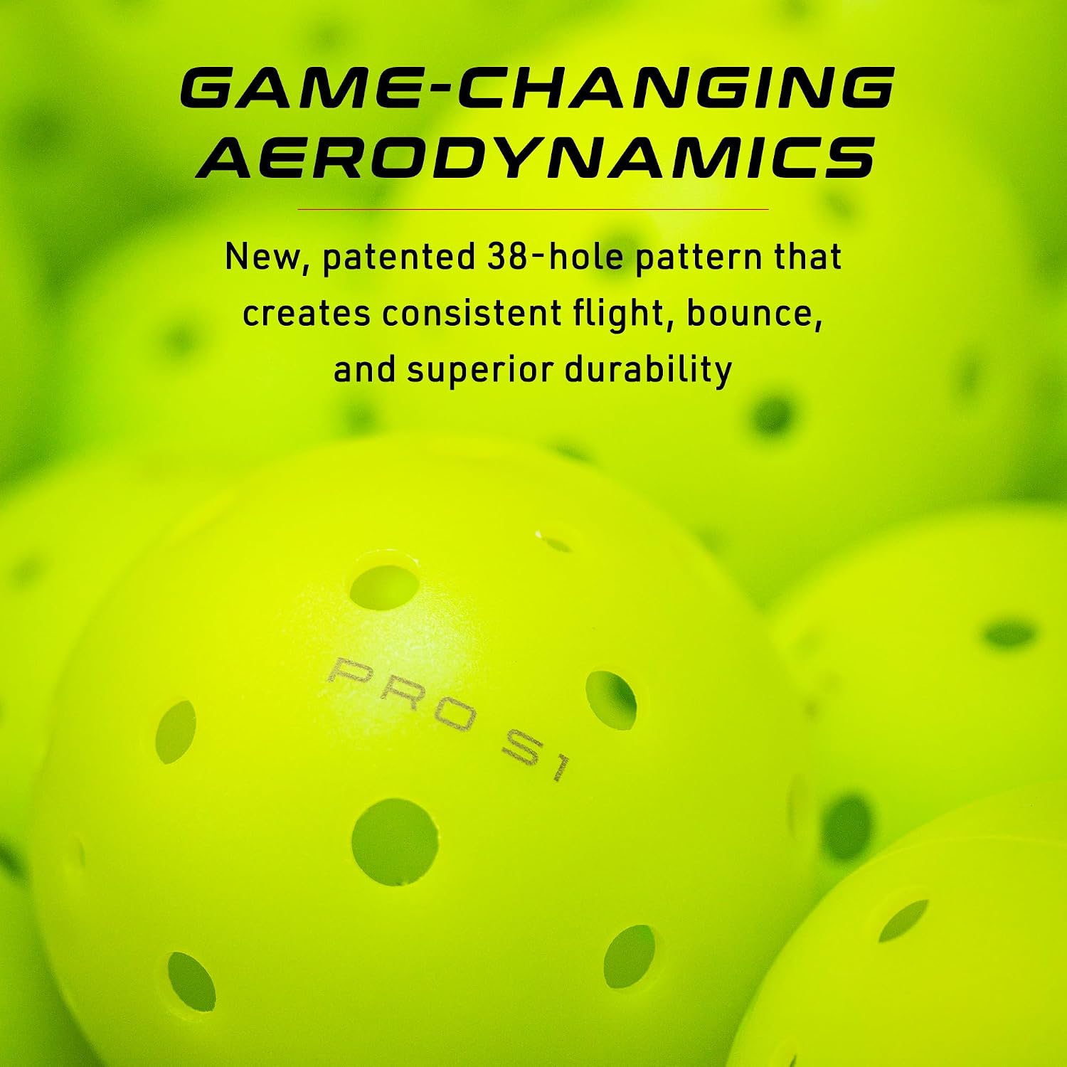 Selkirk Sport Pro S1 Outdoor Pickleballs | USAPA Approved | 4/12/100pk