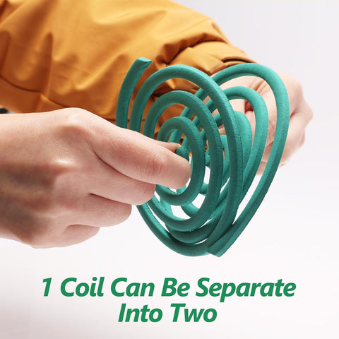 Mosquito Coils Outdoor Patio Fresh Scent,Use Reaches Up to 10 feet