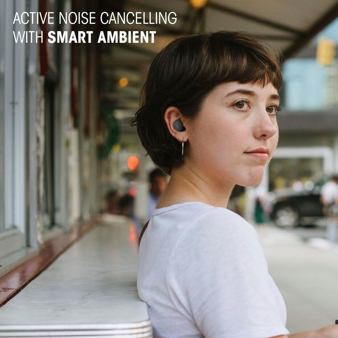 JBL Vibe Buds 2 - Noise Cancelling Earbuds - Black