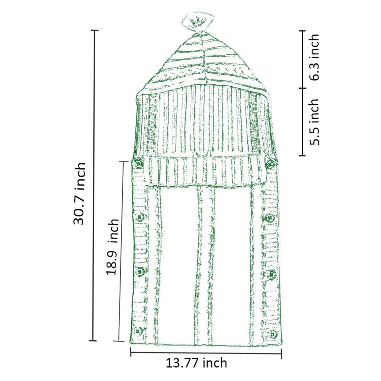 XMWEALTHY Swaddle Blankets for Newborn Baby Wrap Warm Knit Wrap Blanket Bag Stroller Receiving Blankets Baby Girls Boys Dusty Rose 0-6 Month