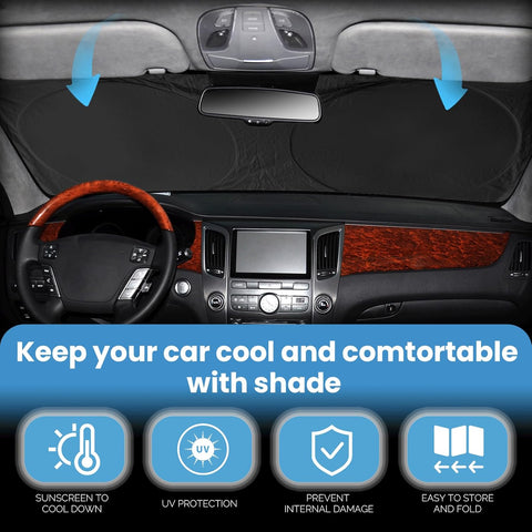 Windshield Sunshade for Hyundai Tucson 2022-2026 Front Window Shades