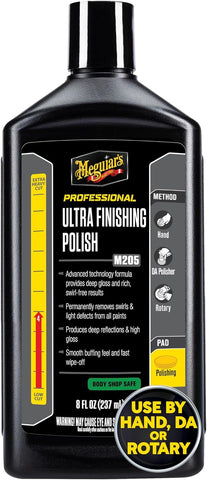 Meguiar's Professional M205 Ultra Finishing Polish Mirror Glaze, 8oz