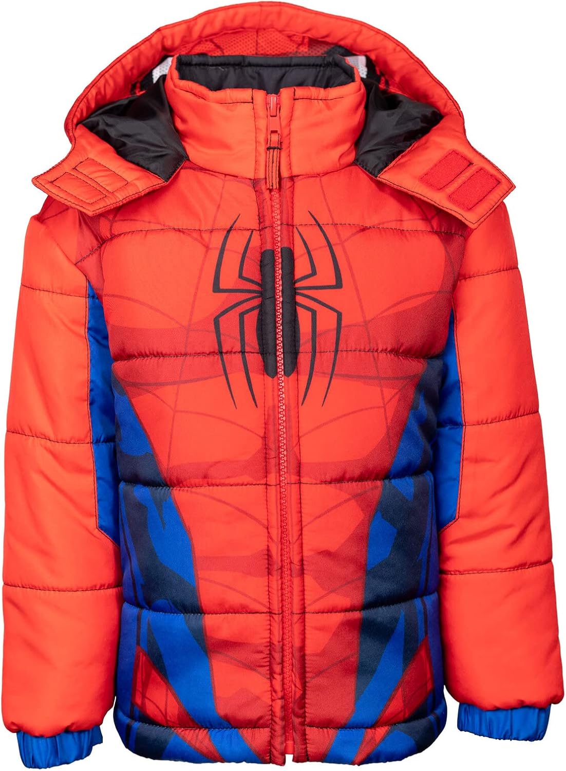 Marvel Hooded Zip-Up Puffer Jacket Toddler to Big Kid