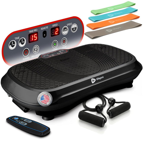 Lifepro Waver Vibration Plate Exercise Machine with 99 Speeds & 10 Presets