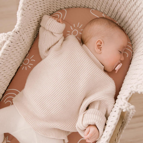 Yoofoss 3-Pack Bassinet Sheets for Boys Girls Universal Fit (Beige+Animals)