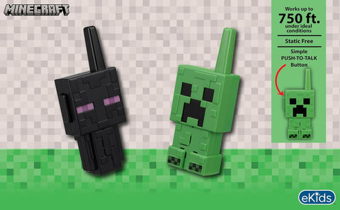 Minecraft Walkie Talkies for Kids, Indoor and Outdoor Toys