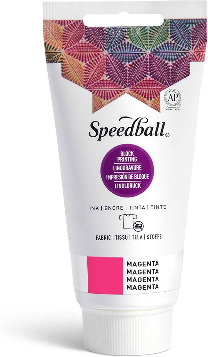 Speedball 003576 Fabric Block Printing Ink
