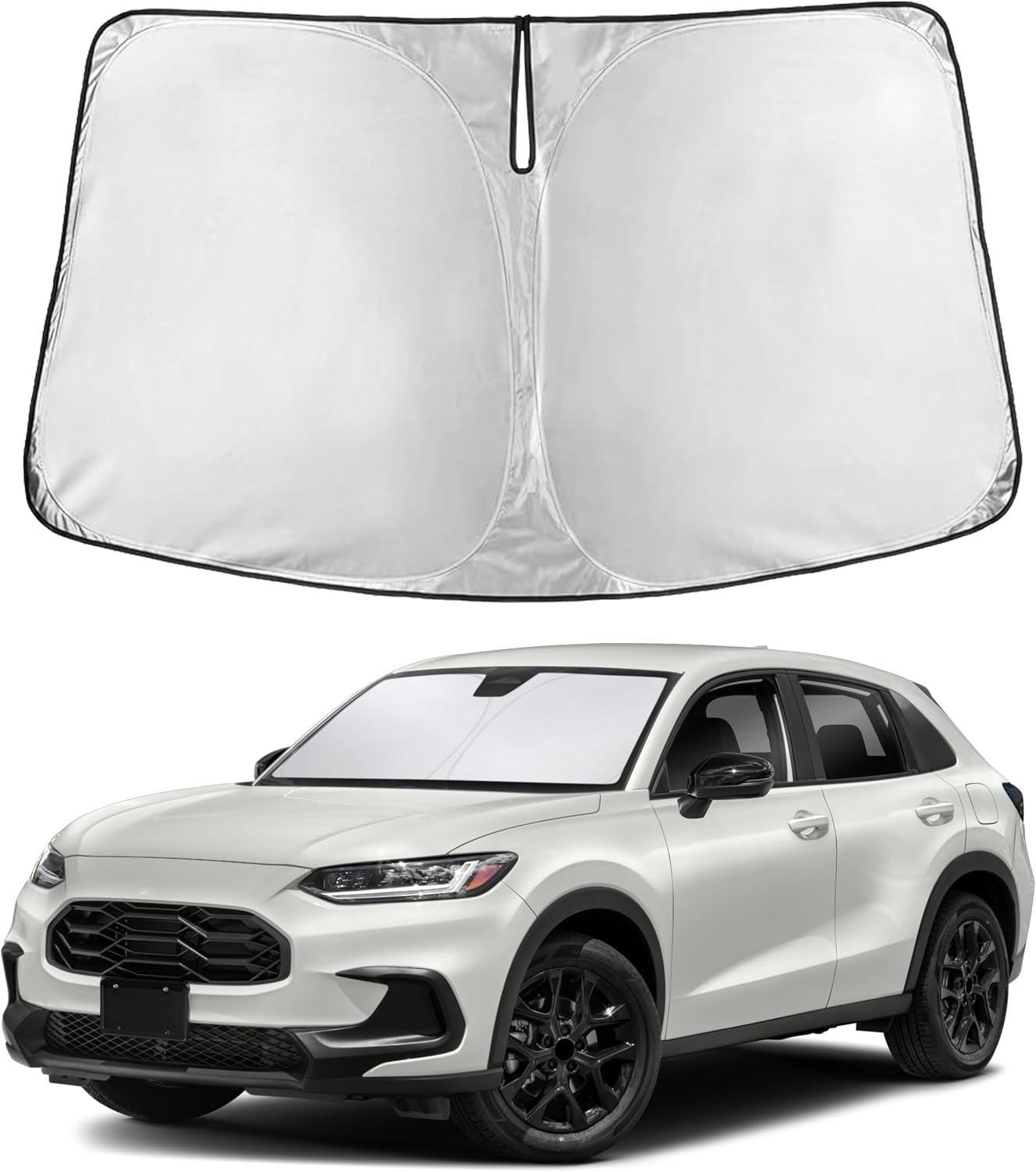EcoNour Windshield Sunshade Compatible Compatible for Honda HRV 2023-2026